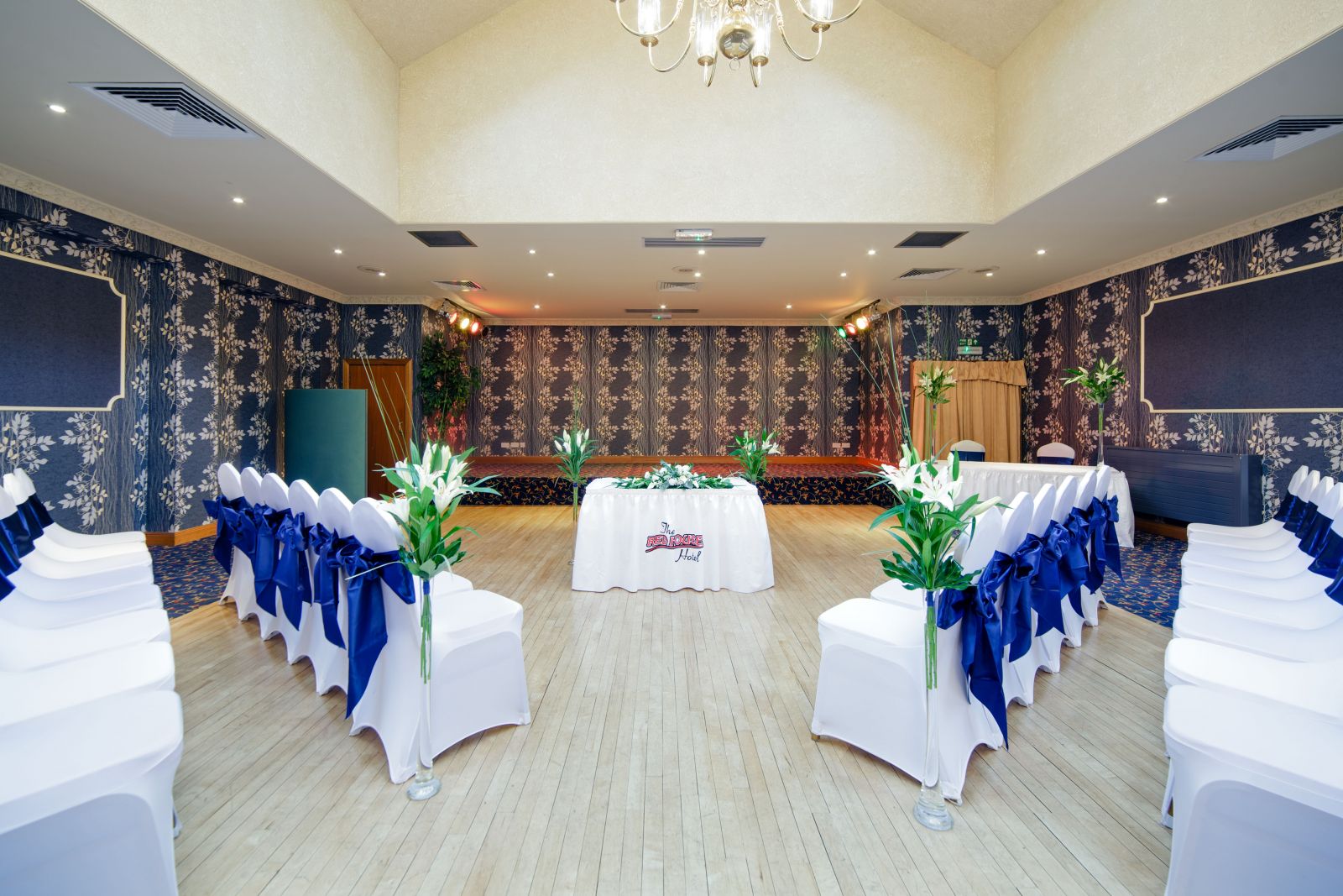 Wedding Image 2 - tables in V